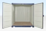 10ft x 8ft Shipping Container (One Trip) Blue (RAL 5013) - Image 2