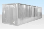 6m x 2.1m End Linked Flat Packed Container Bundle (Galvanised) - Image 2